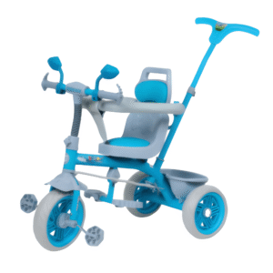 Avrox Starbaby Loco 20 Tricycle – Premium Ride for Kids 2+ | With Parental Control, Basket & Bell